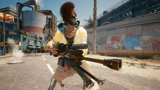 Become the NC Boogeyman Adam Smasher with this all gun Sandevistan build  Cyberpunk 2077 [upl. by Lazor]