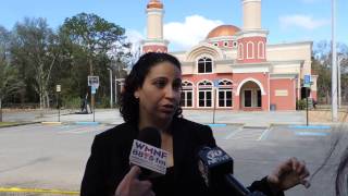 New Tampa mosque arson WMNF News intvw [upl. by Aitercal]