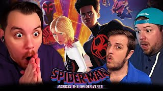 SpiderMan Across the SpiderVerse Movie REACTION [upl. by Kcireddor515]