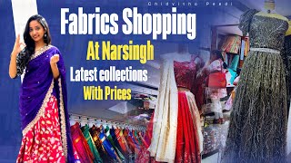 Latest Fabric Collection At Narsingh Store Ameerpet😍 [upl. by Gilbertina]