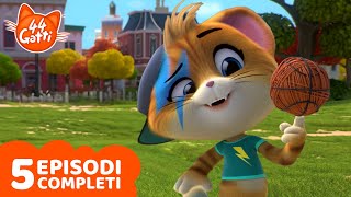 44 Gatti  TOP 5 Lampo  Episodi Completi  Cartoni Animati per bambini [upl. by Nyved]