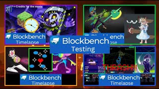 Testing previously made addons from Blockbench in Minecraft [upl. by Evod]