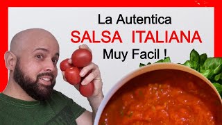 🍅Como hacer La Autentica SALSA DE TOMATE ITALIANA🍅 Passata di pomodoro🍅 How to make TOMATO SAUCE [upl. by Ijan457]