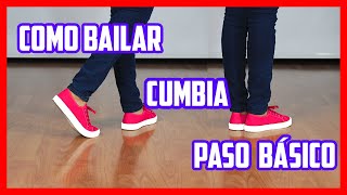 Como Bailar CUMBIA  PASO BÁSICO 🔥💃🕺 Desde Cero [upl. by Priscella]