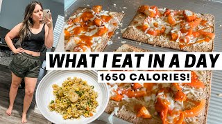 What I Eat In A Day 1600 calories for weight loss High Protein meals for calorie deficit [upl. by Bohlen]