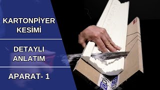 Kartonpiyer Köşe Kesimi Nasıl Yapılır  Aparat1 [upl. by Naerad40]