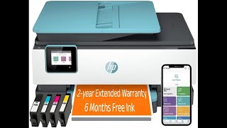 HP OfficeJet Pro 8028e All in One Wireless Printer Scanner Copier Fax Inkjet Print [upl. by Naenaj]