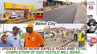 BENIN SAPELE ROAD AND TOTAL COMPLETION OF EDO TEXTILE MILL ROAD [upl. by Mensch]