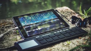 Live Ambient Electro iPad Jam By The Creek [upl. by Ocnarfnaig]