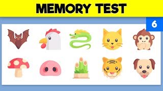 VISUAL MEMORY TEST  Train your visual memory  Video 6 [upl. by Ntsud]