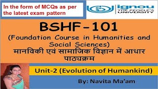 BSHF 101 UNIT2 MCQs for BSHF101 IGNOU exam Chapter2 [upl. by Roht738]