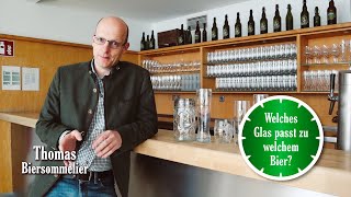 Welches Glas passt zu welchem Bier  1 Minute Bier mit Distelhäuser [upl. by Edora]