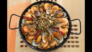 Seafood Paella Recipe  How to cook Seafood Paella  Todays Delight [upl. by Runkel37]