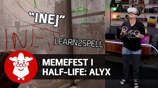 Inet spelar  HalfLife Alyx Oculus Quest 2 VR [upl. by Ennaeed16]