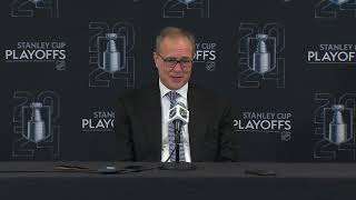 Paul Maurice on Aaron Ekblads Game 3 performance  10052024 [upl. by Barrus]