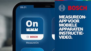 De Bosch MeasureOnapp alle informatie bij de hand [upl. by Nylirem]