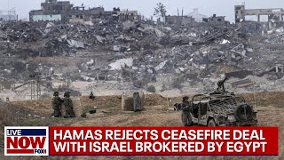 Hamas rejects ceasefire deal by Egypt Israel resumes Gaza invasion  LiveNOW from FOX [upl. by Oicnedif13]