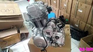 เครื่องรถจักรยานยนต์ LIFAN 250cc โซ่ราวลิ้น balance shaft ราคา 14000 บาท โทร 081658192217 [upl. by Netsoj]