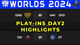 Worlds Highlights ALL GAMES Day 2  Worlds PlayIn Stage 2024 [upl. by Henry]