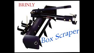 Box Scraper 38quot Brinly [upl. by Llednew]