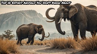 Top 10 Extinct Animals You Didnt Know About [upl. by Annohsal]