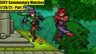 SSF2 Commentary Matches 12921  Part 7 [upl. by Anitselec231]