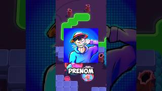 Quel est le Prénom des Youtubers  brawlstars brawlstarsfr youyou bfa croshoot [upl. by Lebaron]