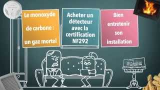 Consomag  quotLes détecteurs de monoxyde de carbonequot [upl. by Nekal]