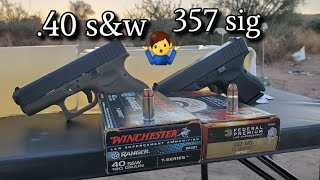 Personal Carry 40 sampw or 357 sig Ballistics Gel Test [upl. by Yespmed]