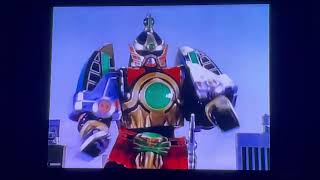 Thunder Megazord And Dragonzord Vs Primator [upl. by Eelek]