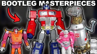 BOOTLEG TRANSFORMERS  G1 Masterpiece KnockOffs [upl. by Zoltai]