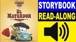 Cars Read Along Story book Read Aloud Story Books Cars  The Materdor [upl. by Ethe578]