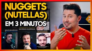 Como Fazer NUGGETS NUTELLAS Como os do ERICO ROCHA em 3min [upl. by Aneehsar]