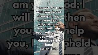 Feeling overwhelmed or anxious bibleverse isaiah4110 christianity spiritualgrowthadvice [upl. by Mackey]