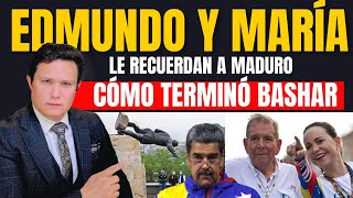 EDMUNDO Y MARÍA LE ASOMARON A MADURO LO QUE LE ESPERA SI NO DEJA EL PODER PROGRAMA COMPLETO [upl. by Concettina]