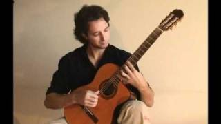 Vivaldi  Winter Allegro non molto first movement classical guitar FACUNDO LOPEZ GEODA [upl. by Arytahs]