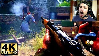 Call of Duty WW2 en 4K 60FPS  Xbox One X Gameplay [upl. by Allbee]