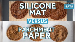 Cookie Science Silicone Mats vs Parchment Paper [upl. by Notnef]