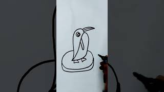 How to Draw Flamingo Drawing howtodraw kidsdrawing Shorts theartandcraftroom [upl. by Hobbs69]