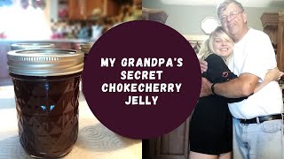 My Grandpas Secret Chokecherry Jelly Recipe [upl. by Toh928]