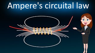 Amperes circuital law  3D animated explanation  class 12th physics  Moving charge amp Magnetism [upl. by Mansfield]