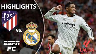 LATE MADRID DERBY EQUALIZER 🔥 Atletico Madrid vs Real Madrid  LALIGA Highlights  ESPN FC [upl. by Ylloh]