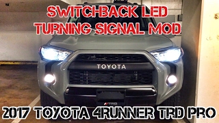 Switchback White  Amber Turning Signal on 4Runner TRD Pro 【10】 [upl. by Salot]