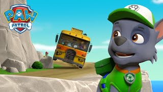 Pieski ratują rozpędzony autobus wycieczkowy i nie tylko  Psi Patrol PAW Patrol po polsku [upl. by Noiztneb762]