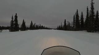 Wemindji skidoo trails [upl. by Imhskal]