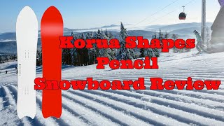 The 2024 Korua Shapes Pencil Snowboard Review [upl. by Rochester913]