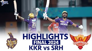 KKR vs SRH IPL 2024 Final Highlights Kolkata Knight Riders vs Sunrisers Hyderabad Match Highlights [upl. by Mcnamara]