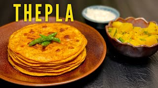 Thepla Ki Recipe बड़े ही आसान तरीके से बनाये थेपला Thepla Recipe  Gujarati Thepla Recipe [upl. by Ycal698]