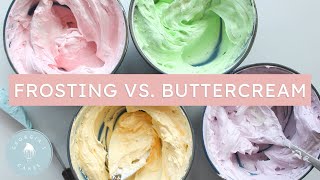 American Frosting Vs Swiss Meringue Buttercream How To Make and Which is Better  Georgias Cakes [upl. by Eitac]