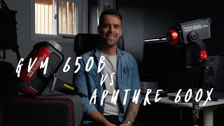 How does the GVM 650B compare to the Aputure 600X [upl. by Osgood874]